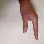 Bir kişinin elindeki parmakların adları ve parmaklardaki okuma bilgileri